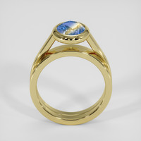1.85 Ct. Bi Color / Parti Sapphire Ring, 10K Yellow Gold 3