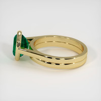 1.84 Ct. Emerald Ring, 18K Yellow Gold 4