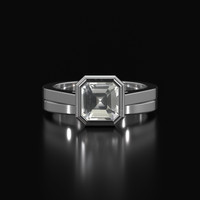 2.13 Ct. Sapphire Ring, Platinum 950 1