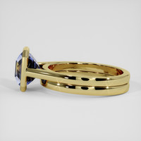2.30 Ct. Bi Color Sapphire Ring, 14K Yellow Gold 4