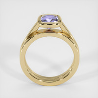 1.34 Ct. Purple Sapphire Ring, 14K Yellow Gold 3