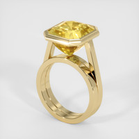 10.75 Ct. Sapphire Ring, 14K Yellow Gold 2