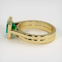 1.68 Ct. Emerald Ring, 18K Yellow Gold 4