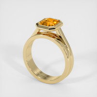 2.53 Ct. Sapphire Ring, 18K Yellow Gold 2