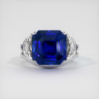 12.55 Ct. Sapphire Ring, Platinum 950 1