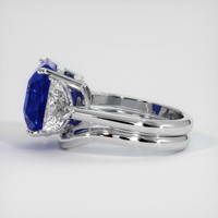 12.55 Ct. Sapphire Ring, Platinum 950 4