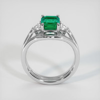 1.91 Ct. Emerald Ring, Platinum 950 3
