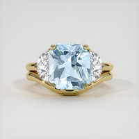 2.46 Ct. Gemstone Ring, 14K Yellow Gold 1