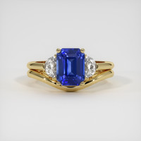2.60 Ct. Sapphire Ring, 14K Yellow Gold 1