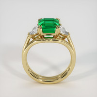 2.91 Ct. Emerald Ring, 18K Yellow Gold 3