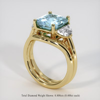 2.46 Ct. Gemstone Ring, 18K Yellow Gold 2