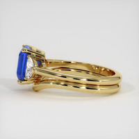 2.60 Ct. Blue Sapphire Ring, 18K Yellow Gold 4
