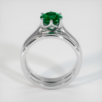 1.23 Ct. Emerald Ring, Platinum 950 3
