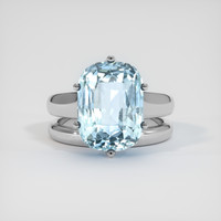 7.08 Ct. Gemstone Ring, Platinum 950 1