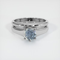 1.33 Ct. Sapphire Ring, Platinum 950 1