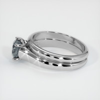 1.33 Ct. Sapphire Ring, Platinum 950 4
