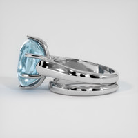 7.08 Ct. Gemstone Ring, 14K White Gold 4