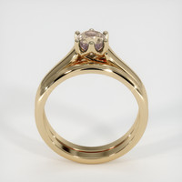 0.66 Ct. Sapphire Ring, 14K Yellow Gold 3