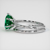 1.62 Ct. Emerald Ring, Platinum 950 4