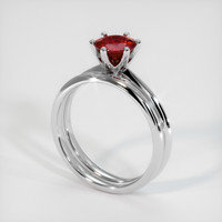 Ruby Ring 1.08 Ct., Platinum 950 Preview