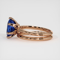 3.10 Ct. Sapphire Ring, 18K Rose Gold 4