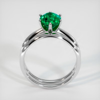 1.62 Ct. Emerald Ring, 18K White Gold 3
