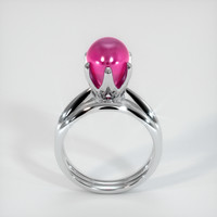 7.60 Ct. Ruby Ring, 18K White Gold 3