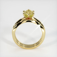 1.26 Ct. Yellow Sapphire Ring, 10K Yellow Gold 3