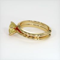 1.26 Ct. Sapphire Ring, 18K Yellow Gold 4