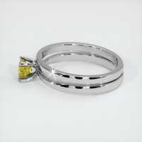 0.75 Ct. Sapphire Ring, Platinum 950 4