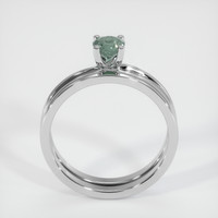 0.67 Ct. Sapphire Ring, Platinum 950 3