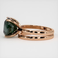 5.69 Ct. Sapphire Ring, 18K Rose Gold 4