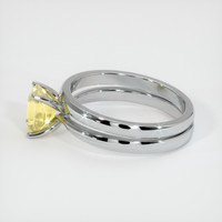 1.59 Ct. Sapphire Ring, 14K White Gold 4