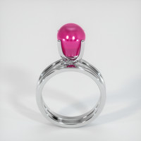 7.60 Ct. Ruby Ring, 18K White Gold 3