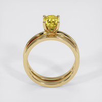 1.52 Ct. Bi Color Sapphire Ring, 14K Yellow Gold 3