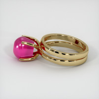 7.60 Ct. Ruby Ring, 14K Yellow Gold 4