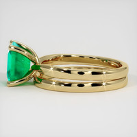 1.68 Ct. Emerald Ring, 18K Yellow Gold 4