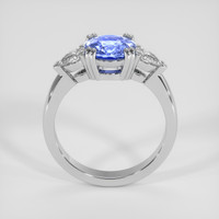 1.87 Ct. Purplish Blue Sapphire Ring, Platinum 950 3