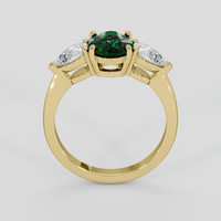 1.56 Ct. Tsavorite Garnet Ring, 14K Yellow Gold 3