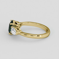 1.56 Ct. Tsavorite Garnet Ring, 14K Yellow Gold 4