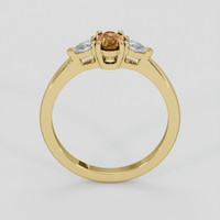 0.70 Ct. Color Change Sapphire Ring, 18K Yellow Gold 3