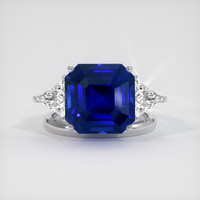 12.55 Ct. Sapphire Ring, Platinum 950 1
