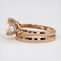 2.00 Ct. Padparadscha Sapphire Ring, 14K Rose Gold 4