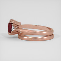 2.01 Ct. Ruby Ring, 18K Rose Gold 4