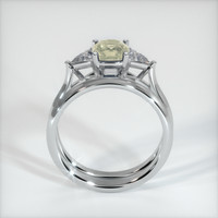 1.28 Ct. Yellow Sapphire Ring, 10K White Gold 3