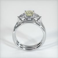 1.28 Ct. Yellow Sapphire Ring, 18K White Gold 3
