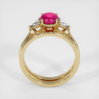 1.69 Ct. Ruby  Ring - 14K Yellow Gold 3