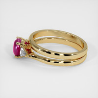 1.69 Ct. Ruby  Ring - 14K Yellow Gold 4