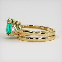 2.93 Ct. Emerald Ring, 18K Yellow Gold 4