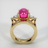 7.60 Ct. Ruby Ring, 18K Yellow Gold 3